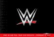 WWE Q4 AND FULL YEAR 2016 RESULTS FEBRUARY 9, 2017/media/Files/W/WWE/documents/events/wwe-investor... · excluding feature film and television production amortization and related