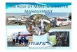 MARS IN DISASTER MANAGEMENT - ITU: … Preparedness Capacitate Disaster Preparedness Teams at all levels through training and equipment supplies Duty free medical and rescue equipment