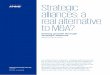 Strategic alliances: a real alternative to M&A? - assets.kpmg · Global Strategy Group KPMG in Ireland Strategic alliances: a real alternative to M&A? Driving growth through strategic