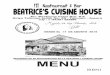BEATRICE’S CUISINE HOUSE Restaurant & Barbeatricescuisinehouse.com/wp-content/uploads/2016/11/Menu_Appetizer... · tuna carpaccio adalah hidangan yang dibuat dari irisan ikan tuna