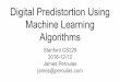 Digital Predistortion Using Machine Learningcs229.stanford.edu/proj2016/poster/Peroulas-DigitalPredistortion-poster.pdf · PA driven into nonlinear region The left power spectrum