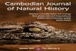 Cambodian Journal of Natural History - FFI · Cambodian Journal of Natural History ISSN 2226–969X Editors Email: Editor.CJNH@gmail.com • Dr Neil M. Furey, Technical Support, University