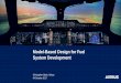Model Based Design for Fuel System Development · System Development Perimeter and Interfaces 3 4th October 2017 MATLAB EXPO - Model‐Based Design for Fuel System Development Fuel