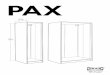 PAX Korpus 100x58x236 Montageanleitung - IKEA · vis adaptées au matériau de votre mur (non incluses). En cas de doute, demandez conseil à un vendeur spécialisé. NEDERLANDS Belangrijk!