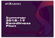 Summer Readiness Plan - aemo.com.au · The summer plan includes continued focus on management of frequency, voltage, system strength, and inertia to maintain a secure power system