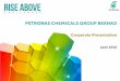 PowerPoint Presentation - petronaschemicals.com.my Corporate... · 17 Sabah Ammonia and Urea (SAMUR) Project Description / Location Feedstock Cost Product/ Capacity Target Commissioning