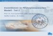 Investitionen im Neukeynesianischen Modell - Teil 2 · Ifo Institute for Economic Research at the University of Munich Investitionen im Neukeynesianischen Modell - Teil 2 Prof. Dr