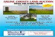 SALINE COUNTY LAND AUCTION - wheelerauctions.comwheelerauctions.com/main/auctions/20191025Rinne/20191025Rinne_prospectus.pdf · Clarence Rinne was well known in the area as a bulldozer