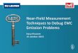 Near-Field Measurement Techniques to Debug EMC ... - Agoria · Near-Field Measurement Techniques to Debug EMC Emission Problems Davy Pissoort 15 october 2015