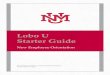 Lobo U Starter Guide - University of New Mexico · Lobo U Starter Guide . New Employee Orientation . Presented by: Employee & Organizational Development Revised March 4, 2019