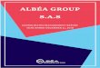 ALBÉA GROUP S.A · Albéa Group S.A.S. Consolidated Management Report for period ended December 31, 2018 2 Albéa at a glance (*)Sales in 2018 proforma for 12 month of Albéa group