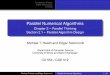 Parallel Numerical Algorithmssolomonik.cs.illinois.edu/teaching/cs554_fall2017/slides/slides_02.pdf · Computational Model Design Methodology Example Parallel Numerical Algorithms