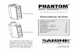 For Series 2 & 3 Phantoms PMR-GP2 Operating Guide · PMR-GP2 For Series 2 & 3 Phantoms PMR-HH3 The Phantom Mic Rider is designed to work with industry standard (DIN & IEC) phantom