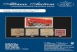 Alliance Auctions · n The auction is conducted under the Philatelic Auctioneers Standard Terms and Conditions of Sale (1973 Revision). The placing of a bid is taken as full agreement