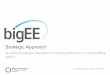 Strategic Approach - bigEE · Is a Strategic Approach needed? • No worldwide consistent standard for primary thermal energy consumption – A general deﬁnition for low-energy