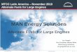 MAN Energy Solutions - mtcclatinamerica.com · MAN Diesel & Turbo LRJ/LDR2016.14.09 < 1 > MTCC Latin America –November 2018 Alternate Fuels for Large Engines MAN Energy Solutions