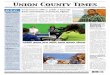 Union County Times - StarkeJournal.comstarkejournal.com/.../03/March-13-2014-Union-County-Times-pages-1A-6A.pdf · 2A Union County Times • Thursday, March 13, 2014. With the combined