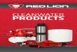CLEANWATER PRODUCTS - redlionproducts.com · 2 redlionproducts.com | Hotline: 1.888.885.9254 With over 80 years of experience, Red Lion is the leader in water transfer pumps. Count