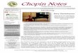 Chopin Notes - Chopin Society of Atlanta Notes_2012.10.pdf · Chopin Notes - 2 - ometimes classical music is re-ferred to as “serious.” Even in some East-European languages, they