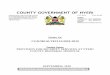 COUNTY GOVERNMENT OF NYERI - nyeri.go.ke · Issued by County Government of Nyeri…September 2018 3 INTRODUCTION 1.1 This standard tender document for the procurement services has