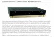 Conrad-Johnson LP125sa Power Amplifier (Hi-Fi+) · Back in Issue 95, AS reviewed cj’s ARTsa power amplifier, a 140 W/ch stereo chassis, loaded with eight KT120 output tubes and
