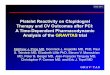 Platelet Reactivity on Clopidogrel Therapy and CV Outcomes ... PRU and events.pdf · Platelet Reactivity on Clopidogrel Therapy and CV Outcomes after PCI: A Time-Dependent Pharmacodynamic
