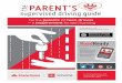 e th PARENT’S supervised driving guide - michigan.gov · MICHIGAN DEPARTMENT OF STATE . A message from the Michigan . Secretary of State’s Office. Dear Parent or Guardian: Your