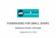FUNDRAISING FOR SMALL SHOPS - mealsonwheelsamerica.org · YOUR FUNDRAISING PLAN EVALUATION Strengths - Reached fundraising goal in 2013 - Retained fundraising staff members for 3+
