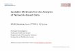Scalable Methods for the Analysis of Network‐Based Data · P. Smyth: Networks MURI Meeng, June 3, 2011 1 Scalable Methods for the Analysis of Network‐Based Data MURI Meeng, June