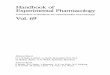 Handbook of Experimental Pharmacology - Springer978-3-642-69222-2/1.pdf · Handbook of Experimental Pharmacology Continuation of Handbuch der experimentellen Pharmakologie Vol. 69