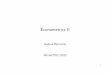 Econometrics II - uni- .Module Statistics and Module Empirical Methods Descriptive statistics (Statistik