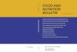 FOOD AND NUTRITION BULLETIN - United Nations Universityarchive.unu.edu/unupress/food/fnb25-3.pdf · FOOD AND NUTRITION BULLETIN Published by the International Nutrition Foundation
