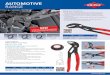 Besteile Anugrah Kencana | knipex automotive | knipex ...besteile.co.id/download/knipex-automotive-knipex-indonesia-jual-knipex.pdf · Spring Hose Clamp Pliers can be used for standard,