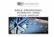 SALE PROPOSAL - cici.co.inb) Robbins EPB (TBM Fully... · f 6550 EARTH PRESSURE BALANCE TBM Make : ROBBINS YEAR OF RE-MANUFACTURE - 2014 2.3 Cutter Head Type Spoke Type Spokes Number