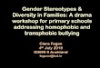 Gender Stereotypes & Diversity in Families: A drama ... · Bully Busters A drama for senior classes. Introduction This drama explores bullying, including homophobic and transphobic