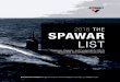The 2018 SPAWAR List - public.navy.mil · DISTRIBUTION STATEMENT A: Approved for public release, distribution is unlimited. (17 JANUARY 2018)
