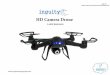 Inguity HD Camera Drone - Vertigo Drones Camera Drone... · Introduction Thank you for choosing the new Inguity® HD Camera Drone quadcopter from Ingenious Ingenuity Inc. Unique and