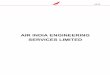 AIR INDIA ENGINEERING SERVICES LIMITED · 4) Revenue from AME Trainees/Inplant Trainees/Project Work : During the April, 2016 to March 2017, the company earned a revenue of Rs.14.66