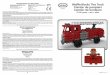 Waffle Blocks Fire Truck Camion de pompiers Camión de bombero Blocks Fire Truck.pdf · x24 x2 x3 x2 x6 x4 x8 x1x5 Includes • Comprend • Incluye 2 x8 x8 x2 x2 x1 x2 11 Fire Truck
