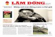 3 Nhiếp ảnh Lâm Đồng vươn ra thế giớibaolamdong.vn/upload/others/201703/23670_BLD_cuoi_tuan_ngay_1.4.2017.pdfTòa soạn: 38 QUANG TRUNG - ĐÀ LẠT ª ĐT: 3822472