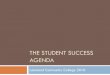 THE STUDENT SUCCESS AGENDA - myLakeland loginlkn.lakelandcc.edu/.../presidentsoffice/student_success_agenda.pdf · Changing Landscapes and New Horizons in Higher Education XX 03/31/2010