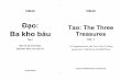 Đạo: Tao: The Three Ba kho báu Treasures - oshovietnam.orgoshovietnam.org/opds/Osho/Dao - Ba kho bau, tap 1 (43)/Dao - Ba kho bau... · 5 01/05/2010 - 2/ 3 6 hơn, nhưng cho