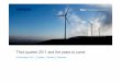 Third quarter 2011 and the years to come - Vestas | Home/media/vestas/investor/investor pdf/financial reports/2011/2011... · 3 Third quarter 2011 This presentation contains forward-looking