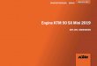 Engine KTM 50 SX Mini 2019 - ktmshop.se · 50111 * new part x on demand engine 4 pos partnumber partname piece 1 45230001044 clutch cover inner cpl. 1 2 58030020100 oil plug cpl