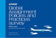 Global Assignment Policies and Practices survey · — assignment management technology — data and analytics — automation and robotics. A written analysis that reveals noticeable