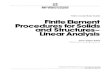 Complete Study Guide - Finite Element Procedures for ... · Video Course Study Guide Finite Element Procedures for Solids and Structures LinearAnalysis Klaus-JOrgenBathe Professor