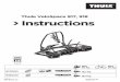 Thule VeloSpace 917, 918 Instructions · Thule VeloSpace 917, 918 Instructions C.20151123 501-8082-02 918000 917000 Max 30 kg 18,4 kg Complies with ISO norm 18,7 kg Complies with