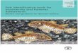 Fish identification tools for biodiversity and fishereis ... · local experts, taxonomic reference collections, image recognition systems, field guides based on dichotomous keys;
