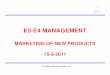 CH11-E3-E4 Management-Marketing Of New Products.ppttraining.bsnl.co.in/digital_library_source/upgradation/e3e4/E3-E4 Management/E3-E4... · STRATEGY FORMULATION Environmental Analysis