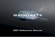 KSP Reference Manual - native-instruments.com · Table of Contents 1. Disclaimer ..... 9